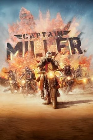 Hubflix Captain Miller 2024 Hindi+Telugu Full Movie HDTS 480p 720p 1080p Download